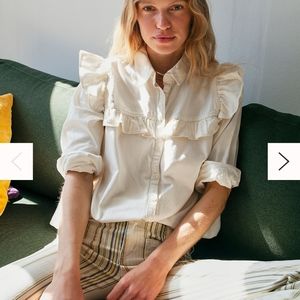 COPY - Free people Samantha ruffled top